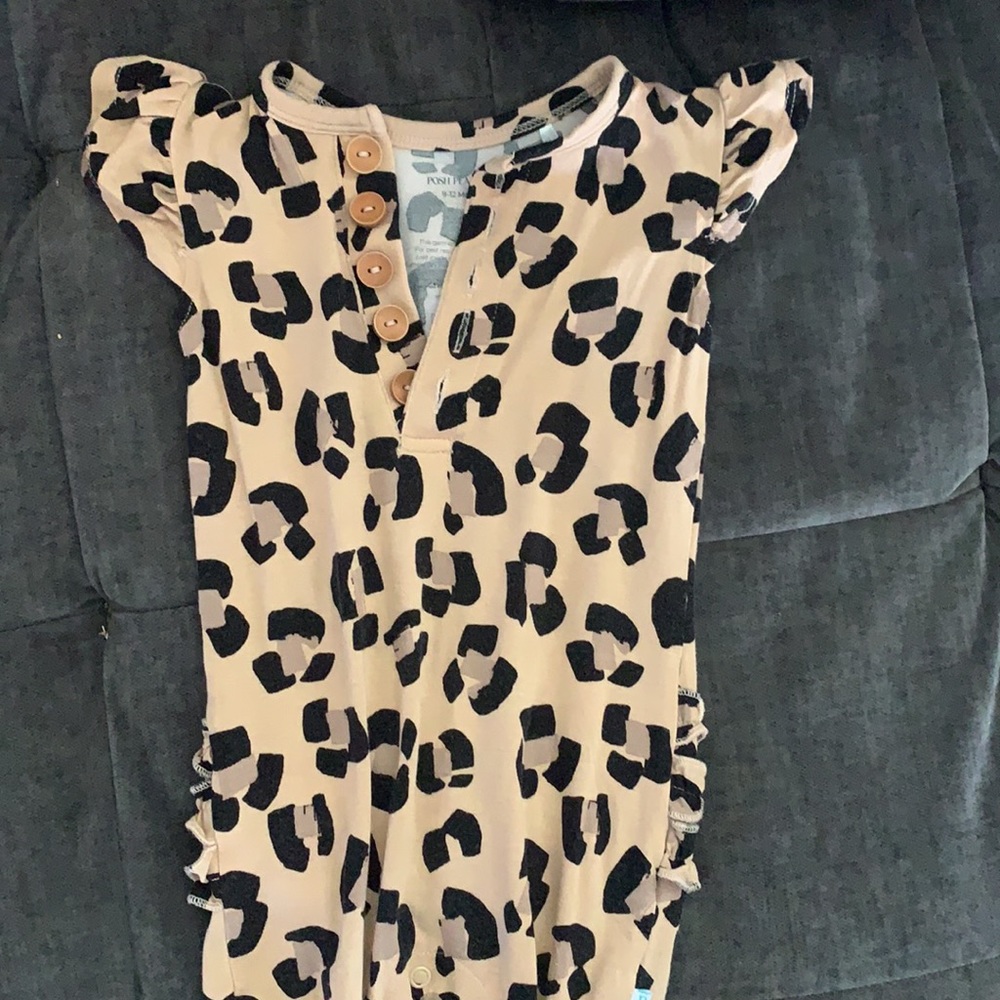 Posh Peanut Leopard Sasha Playsuit